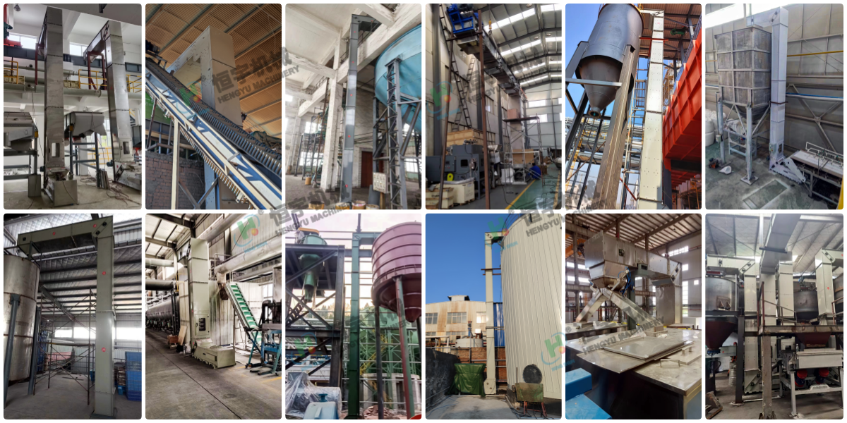 斗式提升機(jī)客戶現(xiàn)場